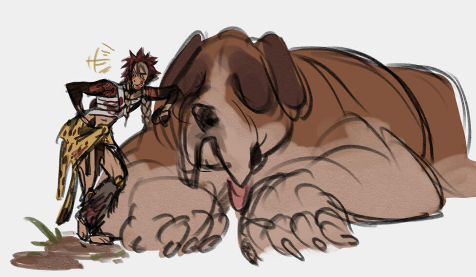 Coloured sketch